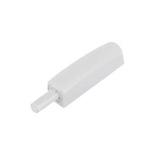 Odbojnik GTV krótki z adapterem i gumką - biały AM-OAM-KR-GM-10