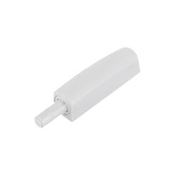 Odbojnik GTV krótki z adapterem i gumką - biały AM-OAM-KR-GM-10