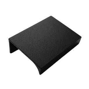 Uchwyt krawędziowy FEST FE-6 prosty 32 czarny mat struktura