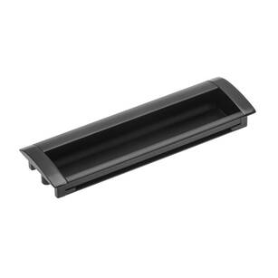 Uchwyt wpuszczany GTV 128 mm czarny mat UA-00-326128-20M