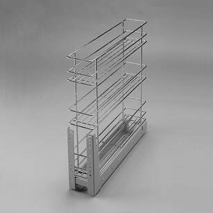 Kosz cargo mini NOMET 15 III srebrny W-2312M-150-P22