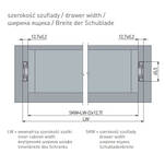 Prowadnica kulkowa GTV VERSALITE+ H-45 600 mm L+P - Meblownia.pl