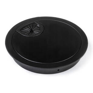 Przepust kablowy metalowy fi 60 czarny