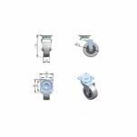 Kółko meblowe obrotowe fi 50 - Meblownia.pl