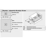  Bok BLUM TANDEMBOX ANTARO M 350 biały komplet - Meblownia.pl