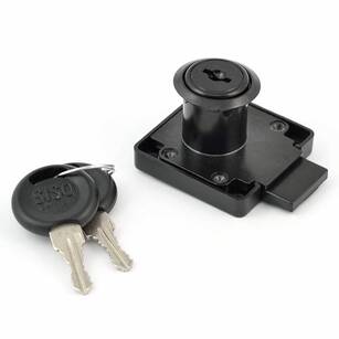 Zamek kwadratowy SISO 850 S FN2 czarny 14.01.067-0