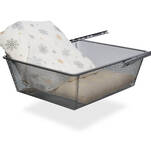 Kosz wysuwany MESH 500 antracyt - Meblownia.pl