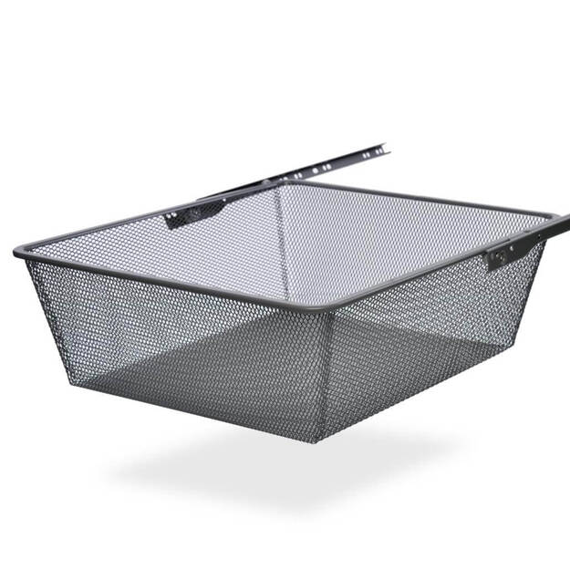 Kosz wysuwany MESH 500 antracyt - Meblownia.pl