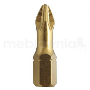 Końcówka wkrętakowa HOGERT HT1S382 PH2 SLIM - 5 sztuk