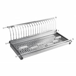 Ociekarka jednopoziomowa GTV OC-A0680-06 inox do szafki 80 cm