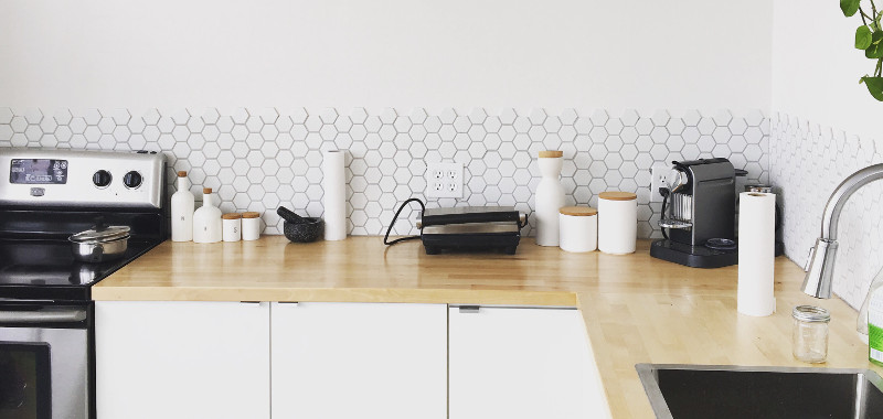 Połączony blat kuchenny